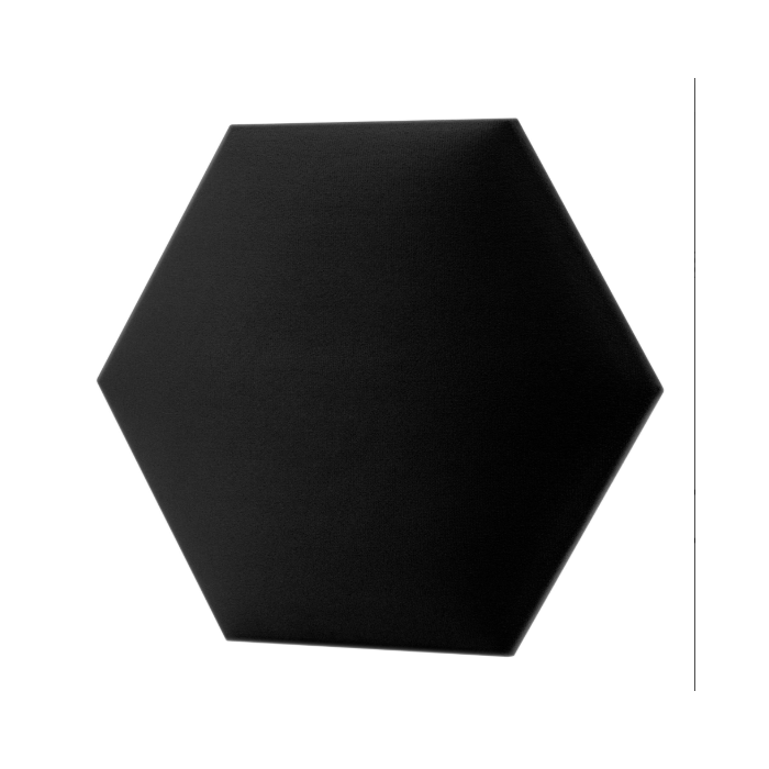 Polsterte Blende Schwarz